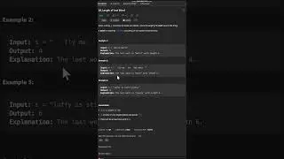 Length of Last Word | LeetCode Problem 58 | 