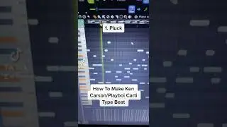 How To Make Ken Carson + Playboi Carti Type Beat | Hyperpop Beat Tutorial [@1bennyluv]