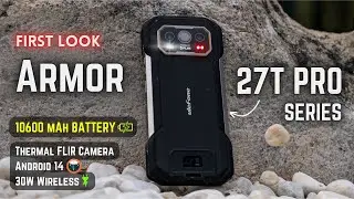 Ulefone Armor 27 Series: 10600mAh Battery & Thermal FLIR Pro with IR Night Vision!