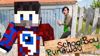 😱ЗАЖАЛ МАМУ ВОРОТАМИ И СБЕЖАЛ ОТ ЗЛЫХ РОДИТЕЛЕЙ в SCHOOLBOY RUNAWAY в Майнкрафт..