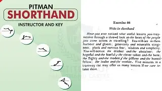 Exercise-46 | Audio Dictation | Pitman Green Book | By Janvi Ma'am