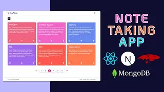 Note Taking App using Next.js | Credentials Provider Auth.js | Server Actions