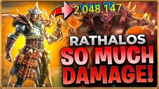 OMG... He Is INSANE!! Rathalos Blademaster Vs. The Clan Boss Raid: Shadow Legends