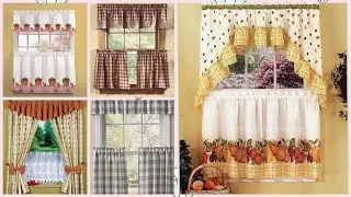 Best +50 Kitchen Curtains Ideas 2024 | Window Curtain Designs | Curtain Design Ideas for Kitchen