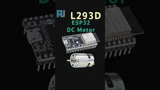 DC Motor using #esp32 #robojax  #arduino #robojaxesp32 #sunfounder