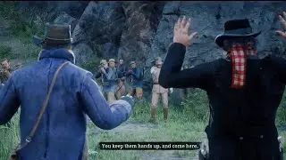 You Get A Horrifying Death Scene If You Don't Surrender In Favored Sons Mission - RDR2