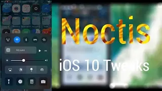 Noctis - темная тема оформления для iOS 10 | обзоры твиков