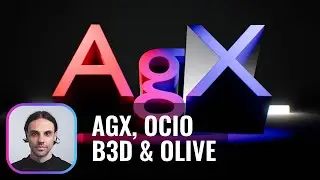 Setting up AgX OpenColorIO (OCIO) config & using AgX in Blender & Olive