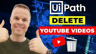 How to delete all videoes in a YouTube playlist with UiPath - Full Tutorial