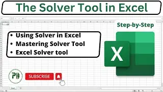 Explore the Solver tool in Microsoft Excel | Using Solver in MS Excel