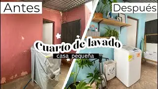 ✅MI CUARTO DE LAVADO EN CASA INFONAVIT😍  (Paso a paso )🔨 😱