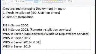 Day 06:- Create and manage deployment images, monitoring and WSUS.
