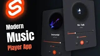 Build A Modern Music Player With Svelte JS | Quick Tutorial