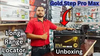 Gold Step Pro max | The latest Gold, Silver, Copper, Diamond and metal detector for 2024 | Gold Step