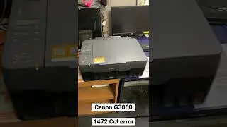 Printer head cannot be recognized close the ink valve and install print head correctly. 1472 Col