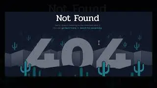 Parallax 404 Page Design Using Html Css And ReactJs