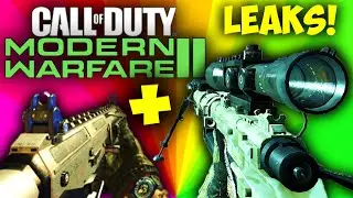 Modern Warfare 2 Multiplayer Leaks! ACR + Intervention Return! MW2 Reveal Trailer Date & Map Info