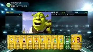 FIFA 14 - Insane 100k pack I GOT A GREEN.