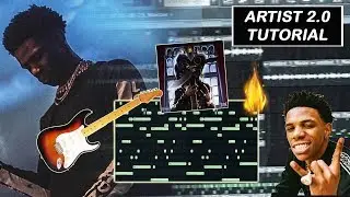 Making A MELODIC GUITAR Beat For A Boogie Wit Da Hoodie | FL Studio Tutorial