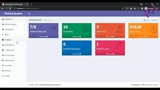 Parking Management System in PHP MySQL CodeIgniter with Source Code - CodeAstro