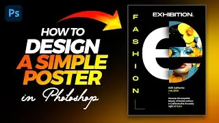 Poster Design Photoshop Tutorial for Beginners - v4