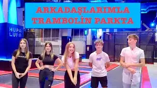 Arkadaşlarımla Trambolin Parkta Bir Gün Vlog. Ecrin Su Çoban