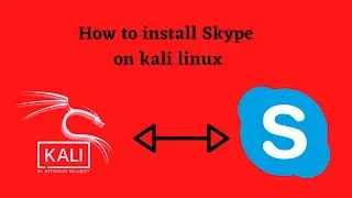 How to Install Skype on Kali Linux Operating System using Terminal.