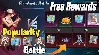 Popularity Battle Event Explain | Get Permanent Pose And Title PUBG MOBILE