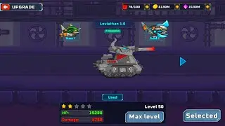 TANK COMBAT WAR BATTLE - Leviathan 1.0 Tank Max Level