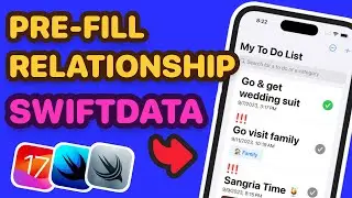 How To Preload Relationships Into SwiftData ModelContainer ⚡️ | SwiftData Tutorial | #9