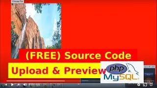 Upload & Preview Image without Submit - PHP/MYSQL-AJAX