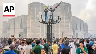 Celebrations in Bangladesh after Prime Minister Sheikh Hasina resigns and flees country