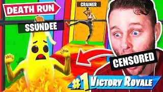 BEATING SSUNDEE'S Crundee DEATHRUN TIME (Fortnite)
