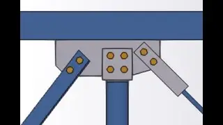 Tekla : Tube Angle Gusset