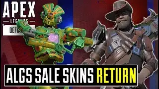 Apex Legends ALGS Skins RETURN (Mechameleon Pathfinder & Boared to Death Fuse)