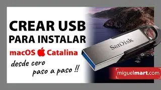 Cómo crear una USB macOS Catalina de arranque - USB Booteable Catalina Español