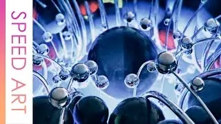 Creating an abstract design in Cinema4d