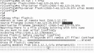 Using A Cisco Device As A TFTP Server Lab - Part 3