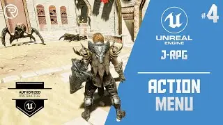 Unreal Engine 4 Tutorial - JRPG Part 4: Action Menu