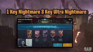 1 key Nightmare 3 Key Ultra Nightmare Clan Boss No Unkillable, Block Damage, Counter Attack