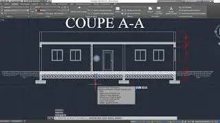 10   Cotation - Coupe sur AutoCAD