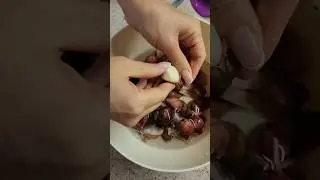 Чистим чеснок быстро и просто 