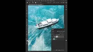 Blend 2 Images In Photoshop - Photoshop Manipulation Tutorial 