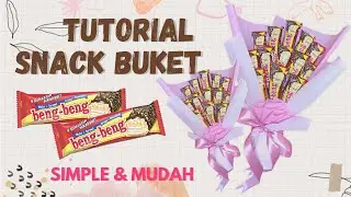 TUTORIAL BUKET SNACK BENG BENG | HOW TO MAKE BENG BENG SNACK BOUQUET