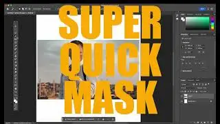 **SUPER QUICK** MASK TOOL IN PHOTOSHOP!