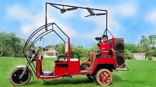 गर्मी का जुगाड़ | Ceiling Fan Installation In Battery Toto Homemade Full Video...