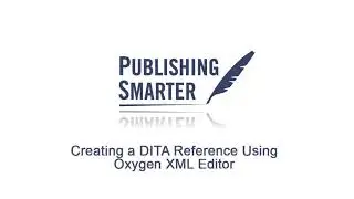 Creating a Reference Using Oxygen XML Editor