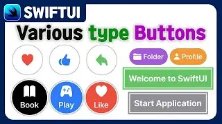 [SwiftUI] Make Buttons (2) - Various types using Image system name. only coding