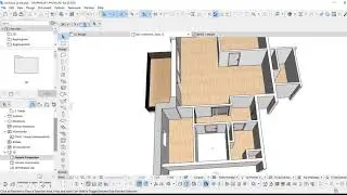 Archicad floor tool.