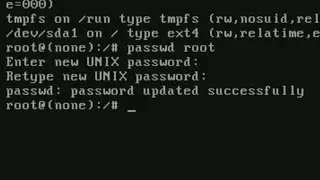412 - Recovering a Lost root User Password on Linux